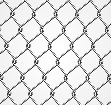 Galvanized Wire Mesh/Sports Playground Garden Diamond Wire Mesh Chain Link Fence