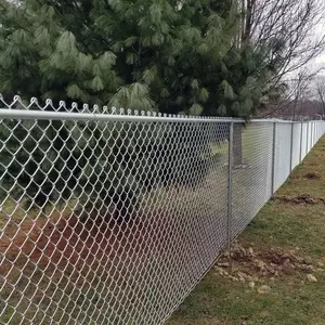 Greening Chain Link Fence, Chain Link Fence Manufacturer