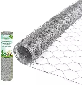 Galvanized Wire Mesh/Gabion Walls & Stainless Steel Hexagonal Chicken Mesh