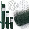 Galvanized or PVC Galvanized Stainless Steel Chicken Wire Hexagonal Wire Mesh