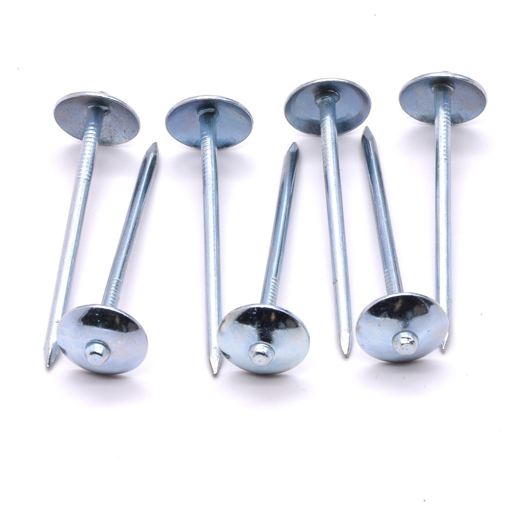 Umbrella Head Roofing Concrete Common Water Pipe Nails