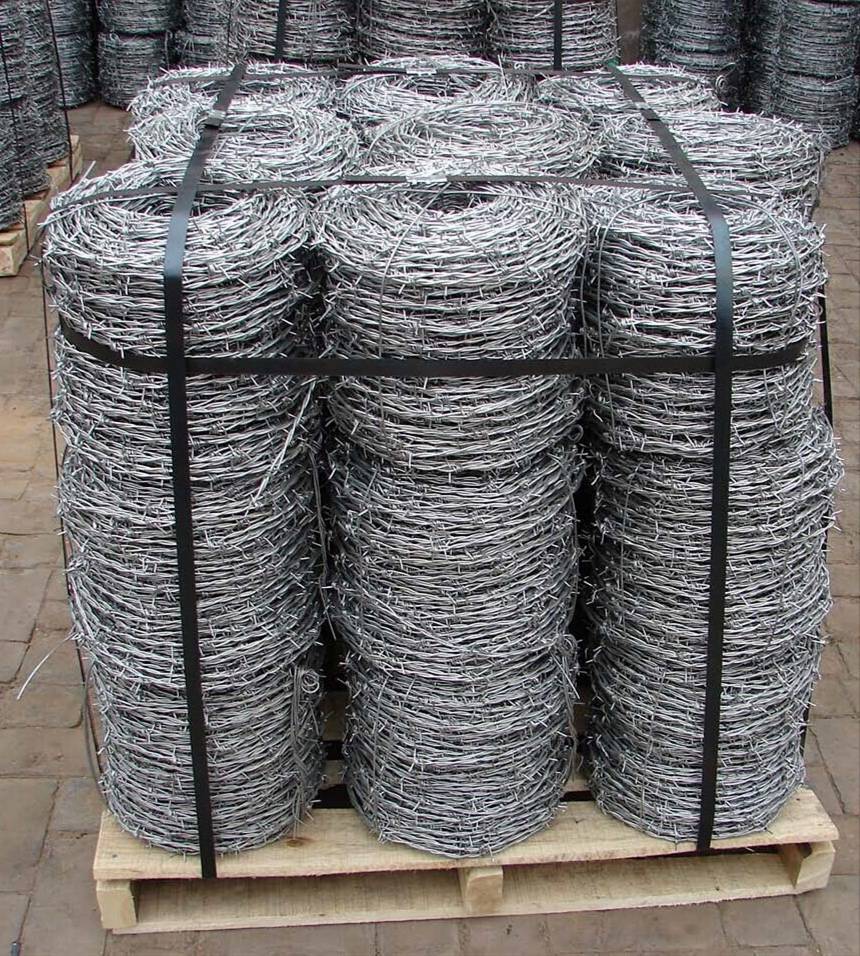 Factory Direct Sale Hot-Dipped Galvanized Secure Barbed Fencing Barbed Wire