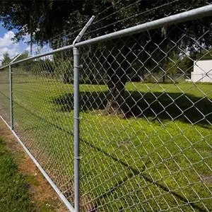 2023 New Garden Use Waterproof Fence Hot DIP Galvanized Chain Link Fence