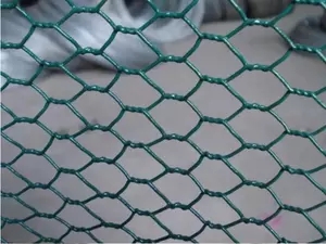 PVC Coated Galvanized Hexagonal Wire Netting Chicken Mesh