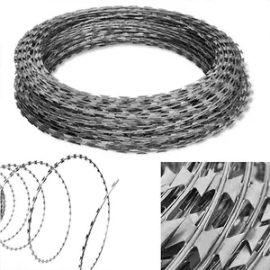 Hot Dipped Galvanized Razor Barbed Wire/Concertina Razor Wire for Security Wire Fence