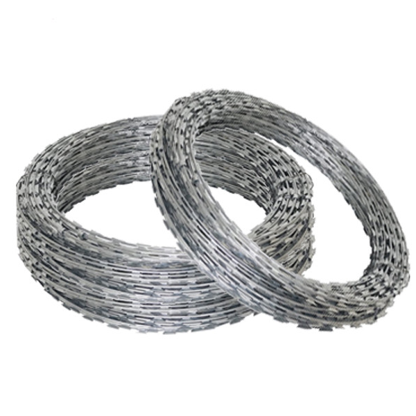 High Quality Galvanized and PVC Razor Barbed Wire